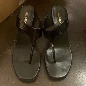 Black Prada Heels